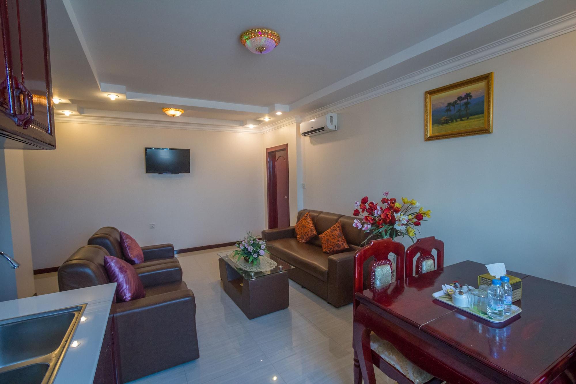Good Luck Day Hotel & Apartment Phnom Penh Exteriör bild
