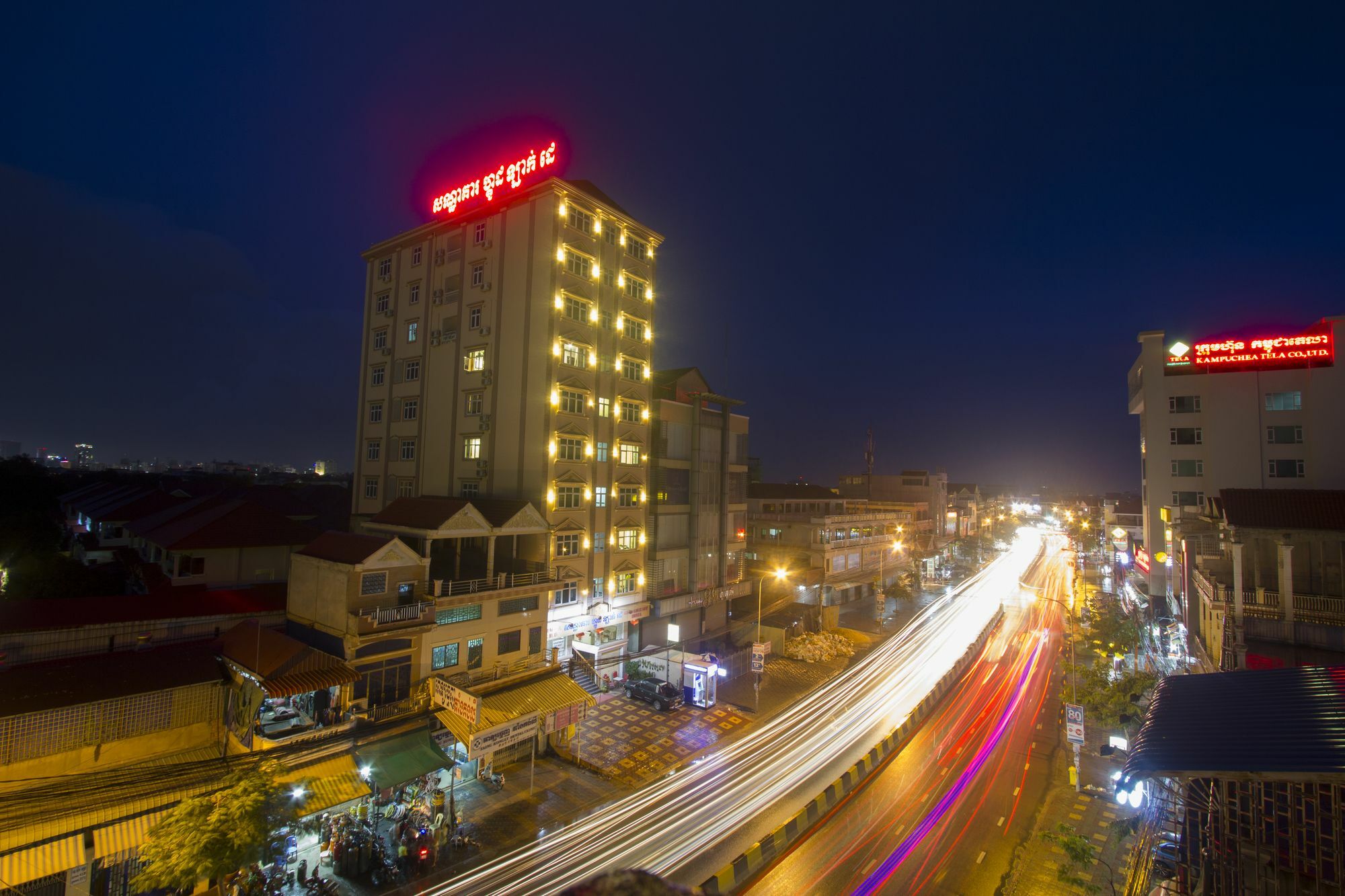 Good Luck Day Hotel & Apartment Phnom Penh Exteriör bild